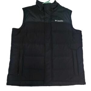 Mens Columbia Vest - Large - Black